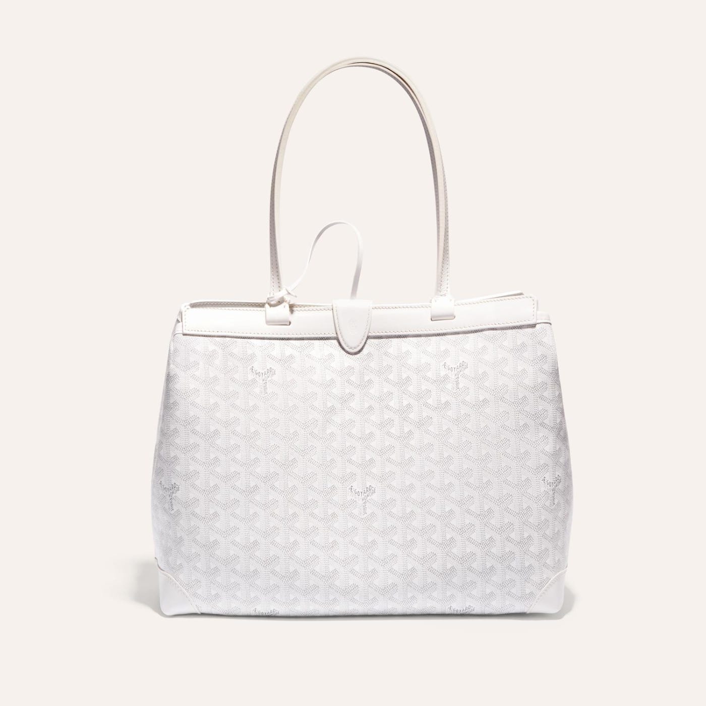 Goyard Bellechasse Biaude PM Bag White - Image 1